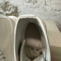 Alexander Mcqueen Silver Spell Tread Boot White Sz 6.5 (39) DS