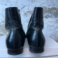 Gucci High Donnie Web Black Leather Boot Sz 10