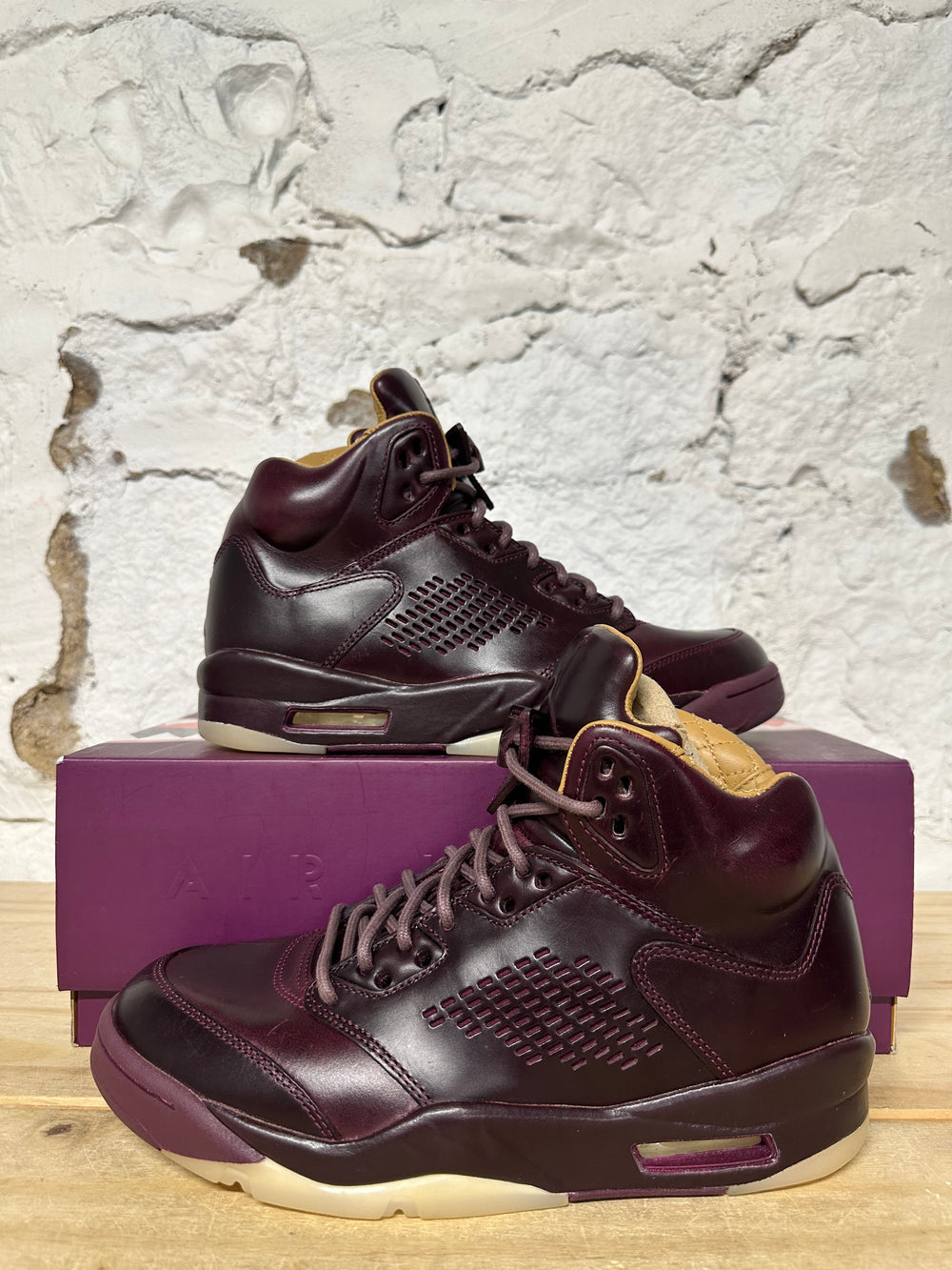 Air Jordan 5 Premium Wine Sz 8 DS
