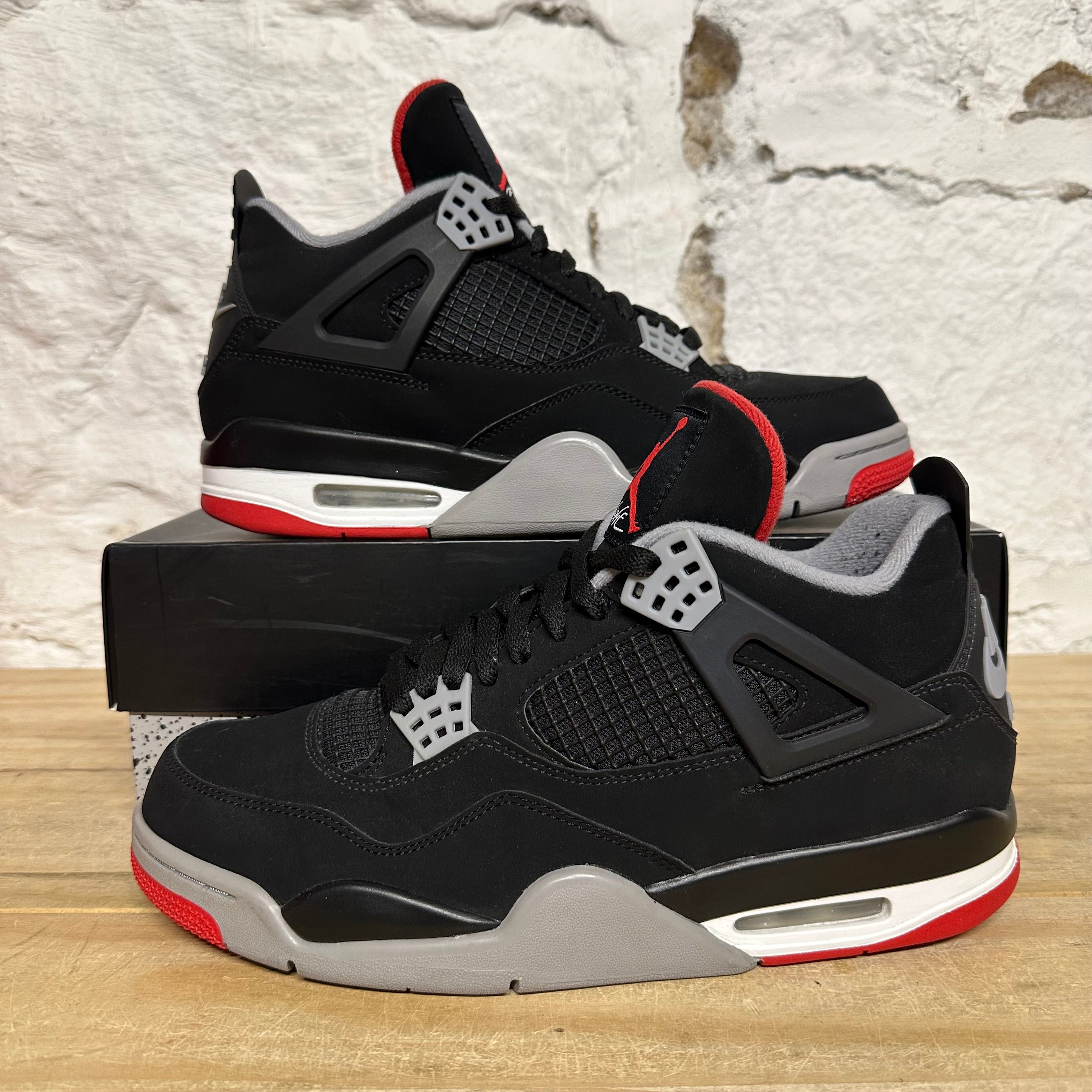 Air Jordan 4 Bred (2019) Sz 10