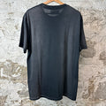 Amiri Bar Logo Faded Black T-Shirt Sz S