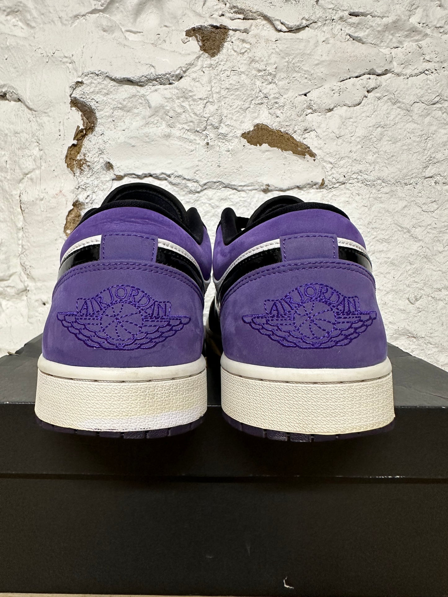 Air Jordan 1 Low Court Purple Sz 13