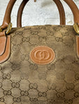 Gucci Monogram Boston Bag