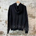 Louis Vuitton White Monogram Gradient Hoodie Black Sz M