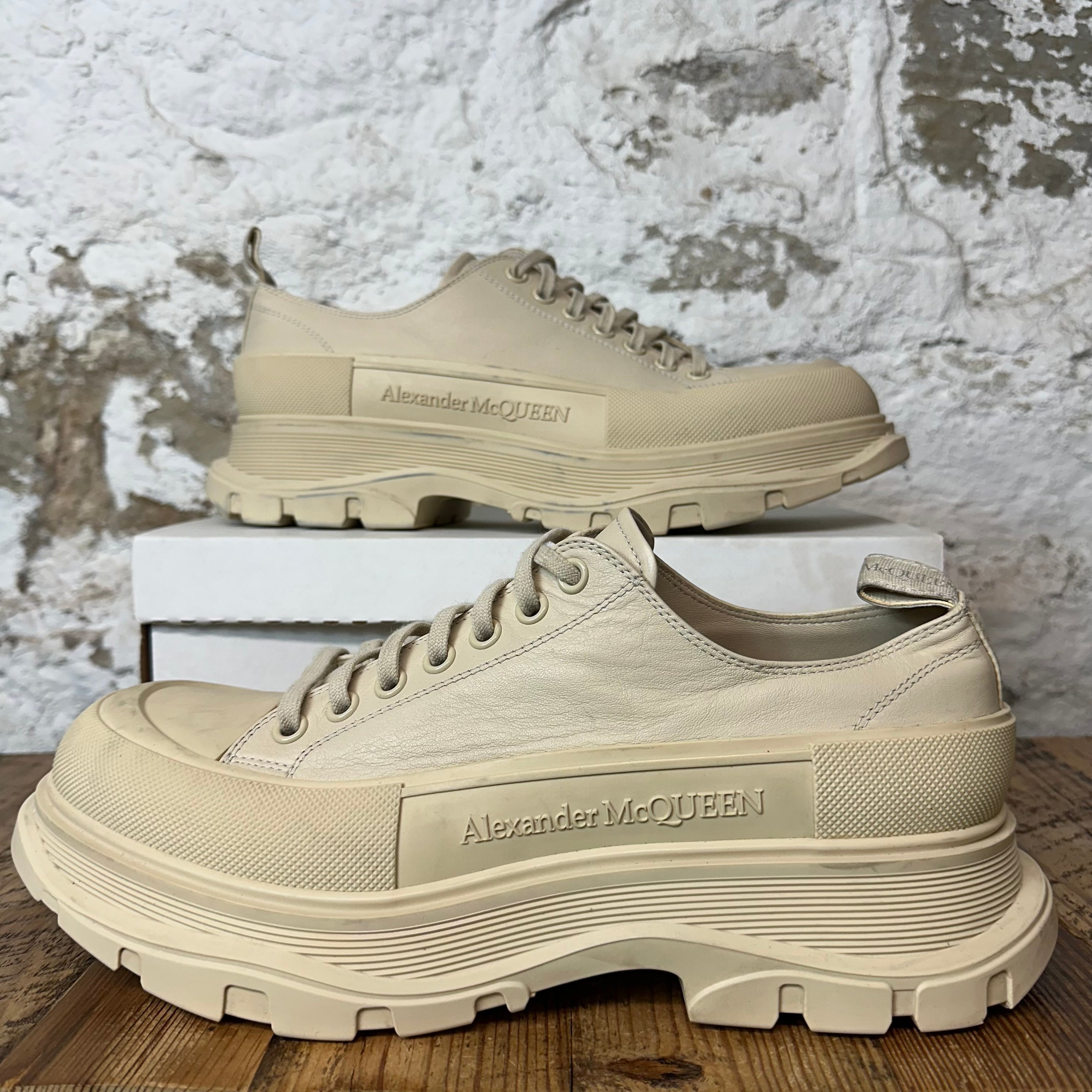 Alexander Mcqueen Low Natural Tread Boot Sz 14 (47)