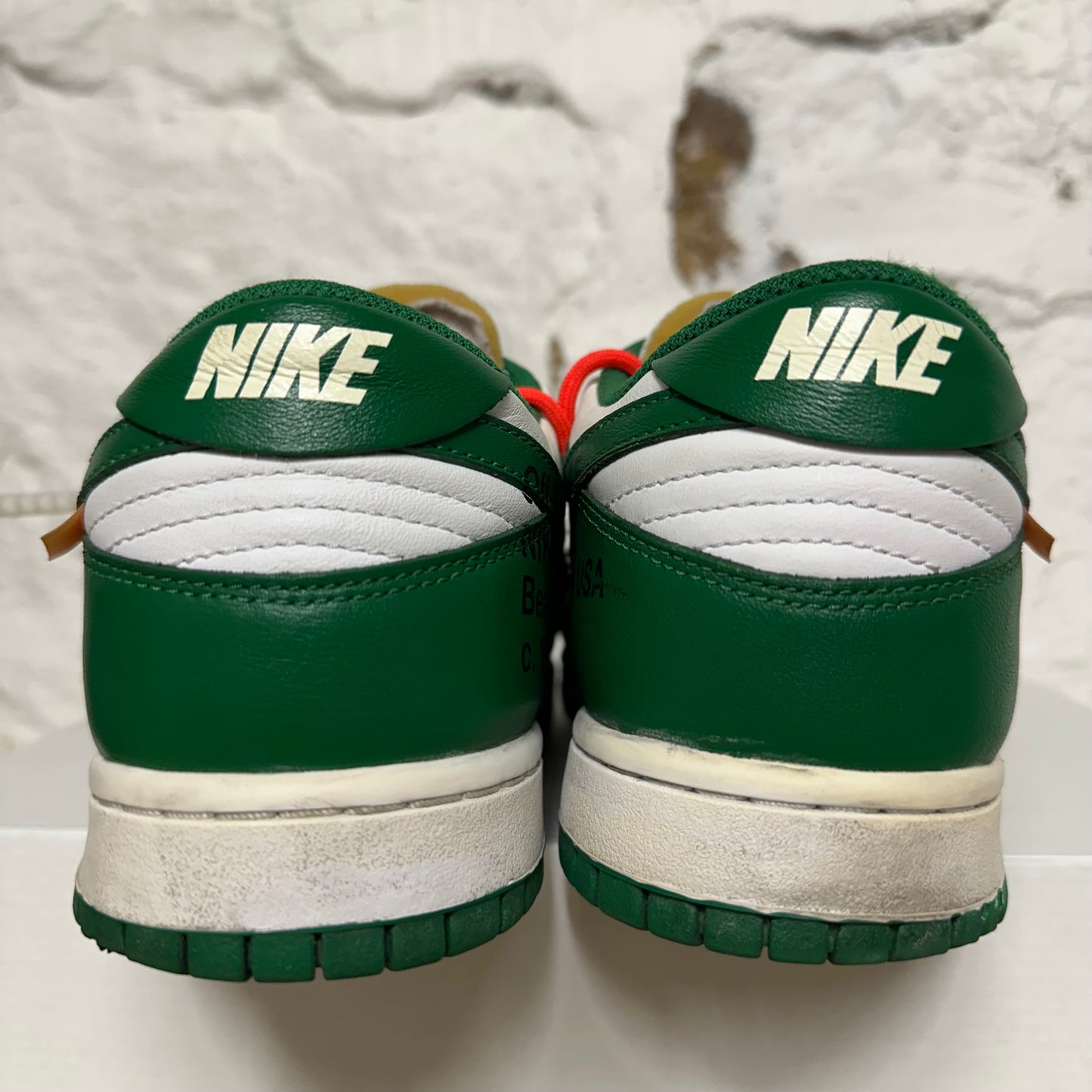 Nike Dunk Low Off-White Pine Green Sz 10.5