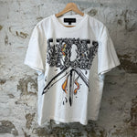 Who Decides War Darth T-shirt White Sz XL