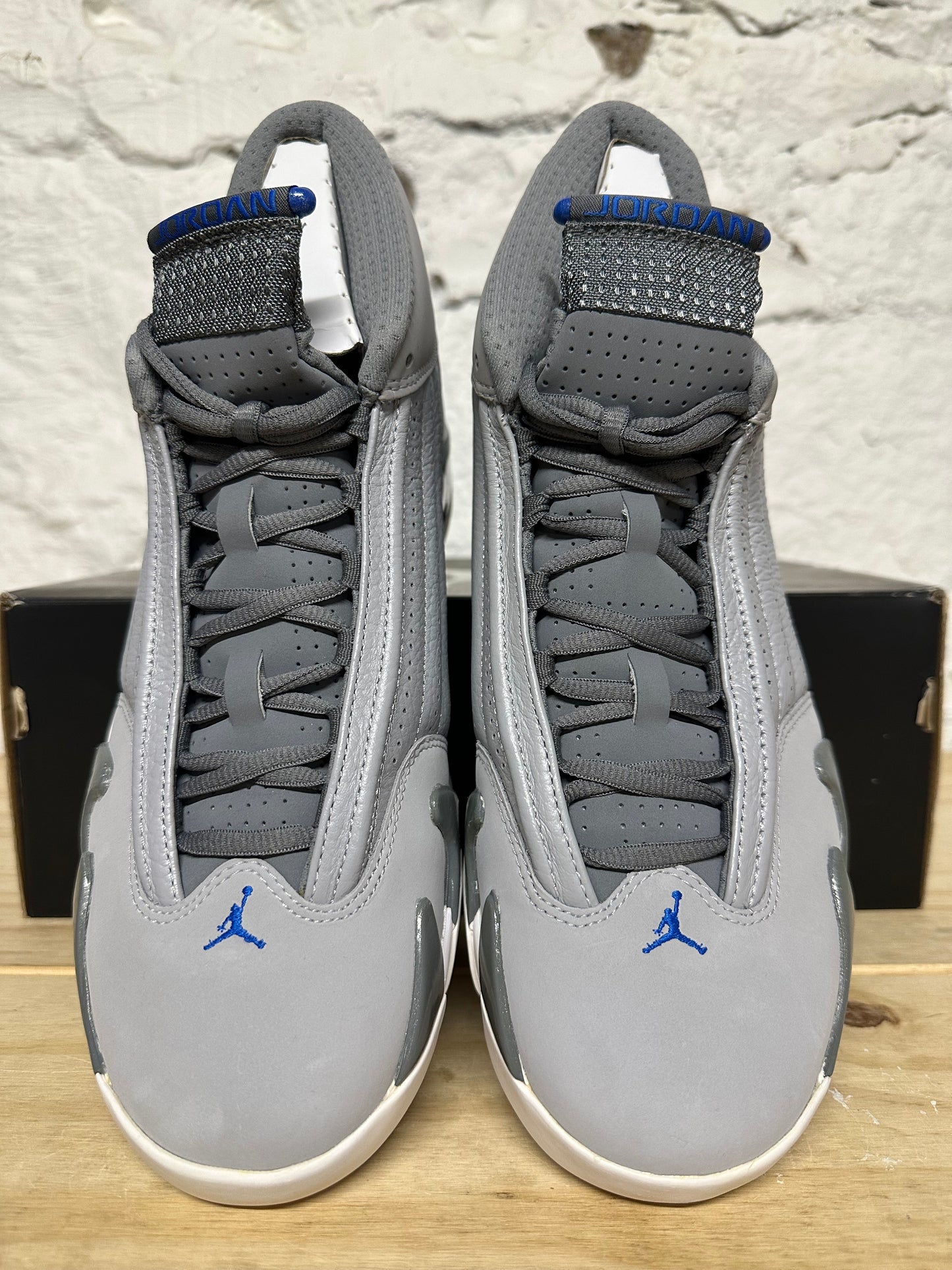 Air Jordan 14 Wolf Grey Sz 10 DS