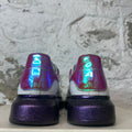 Alexander Mcqueen Iridescent Pink Tab White Sneaker Sz 7 (40)