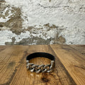 Louis Vuitton Chain Brown Monogram Bracelet Sz (21)