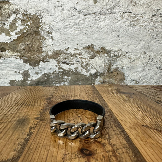 Louis Vuitton Chain Brown Monogram Bracelet Sz (21)