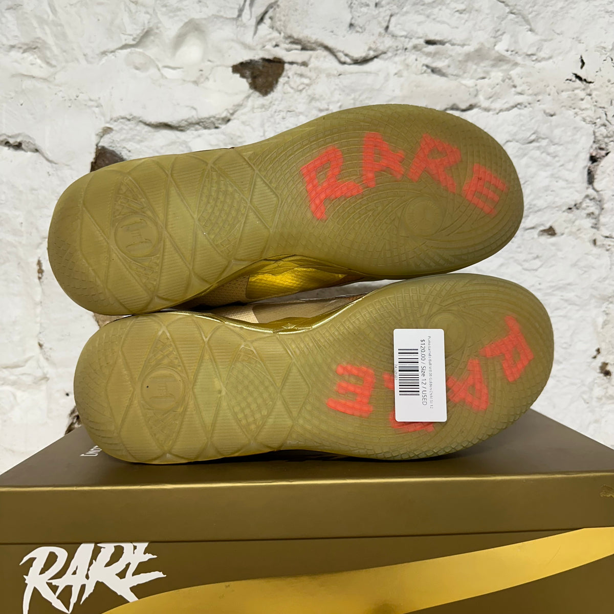 Puma Lamelo Ball MB.01 Golden Child Sz 12