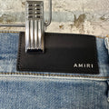 Amiri MX1 Blue Tie Dye Blue Denim Jeans Sz 34