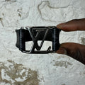 Louis Vuitton Graphite Hockenheim Bracelet Sz 21 W/ Box