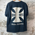 Rhude Boys Malibu Black T-Shirt Sz XS