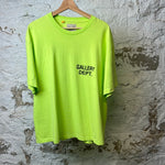 Gallery Dept Neon Green T-shirt Sz XL DS