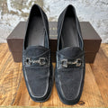 Gucci Microembossed Canvas Loafer Sz 6.5 (39.5)