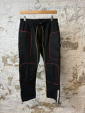 Rhude Black Red Sweatpants Sz S