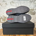 Prada Americas Cup Grey Rubber Sneaker Sz 9 (42) DS