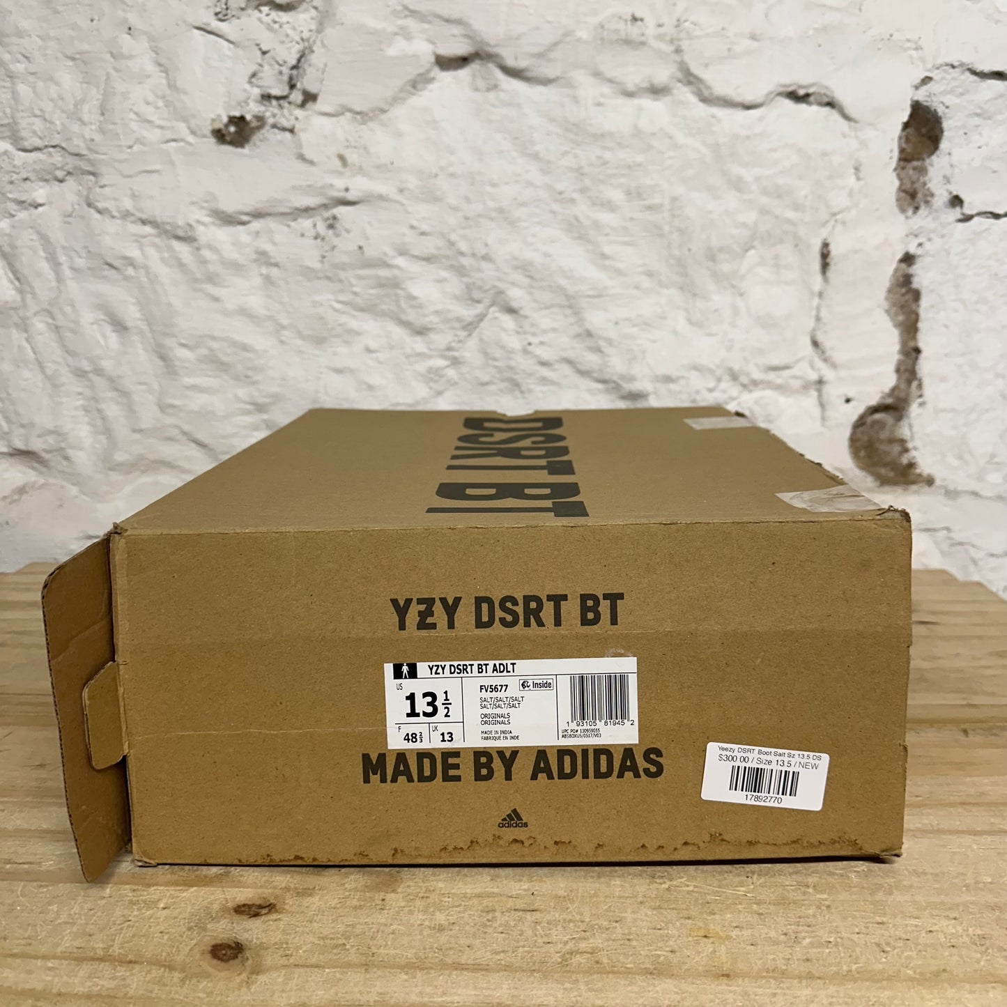 Yeezy Desert Boot Salt Sz 13.5 DS