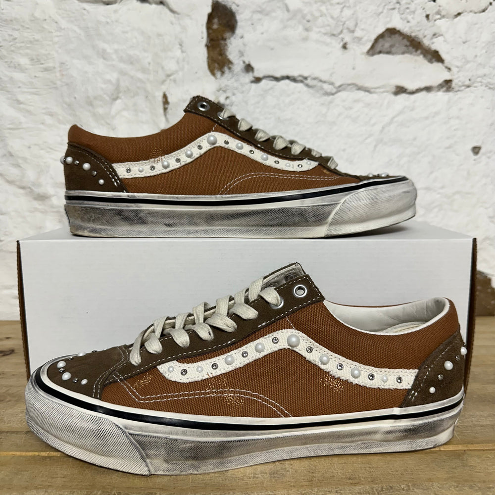 Vans LX Old Skool 36 Pearlized Pack Vintage Cocoa Brown Sz 10.5