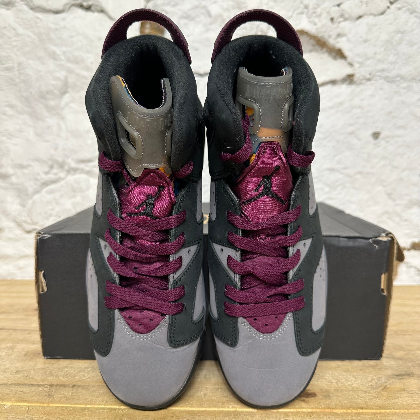 Air Jordan 6 Bordeaux Sz 7Y