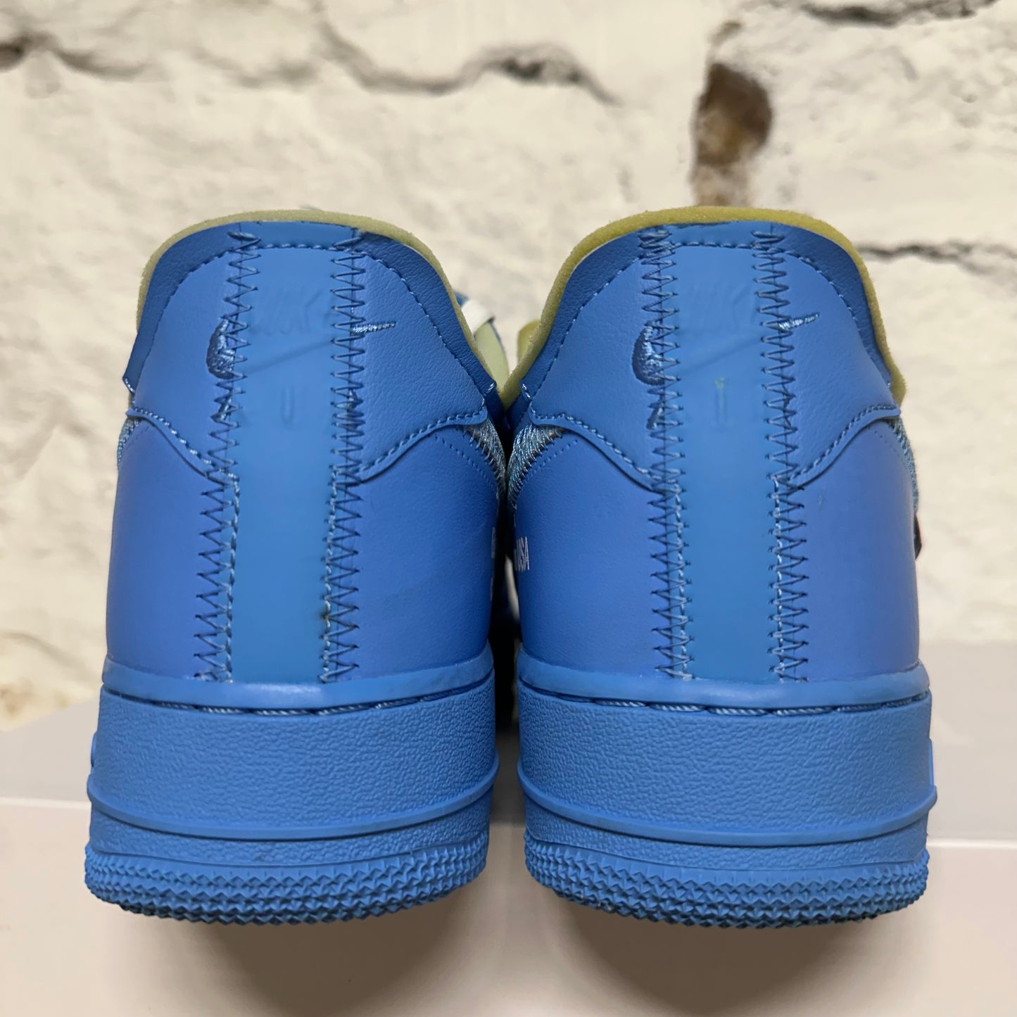 Nike Air Force 1 Low Off-White MCA University Blue Sz 9.5