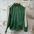 Palm Angels Green Beige Track Jacket Sz S