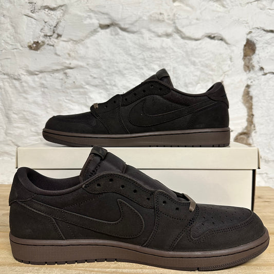 Air Jordan 1 Low Travis Scott Velvet Brown Sz 13 DS