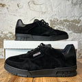 Louis Vuitton Black Suede Trainer Sneaker Sz 10 (8.5LV)