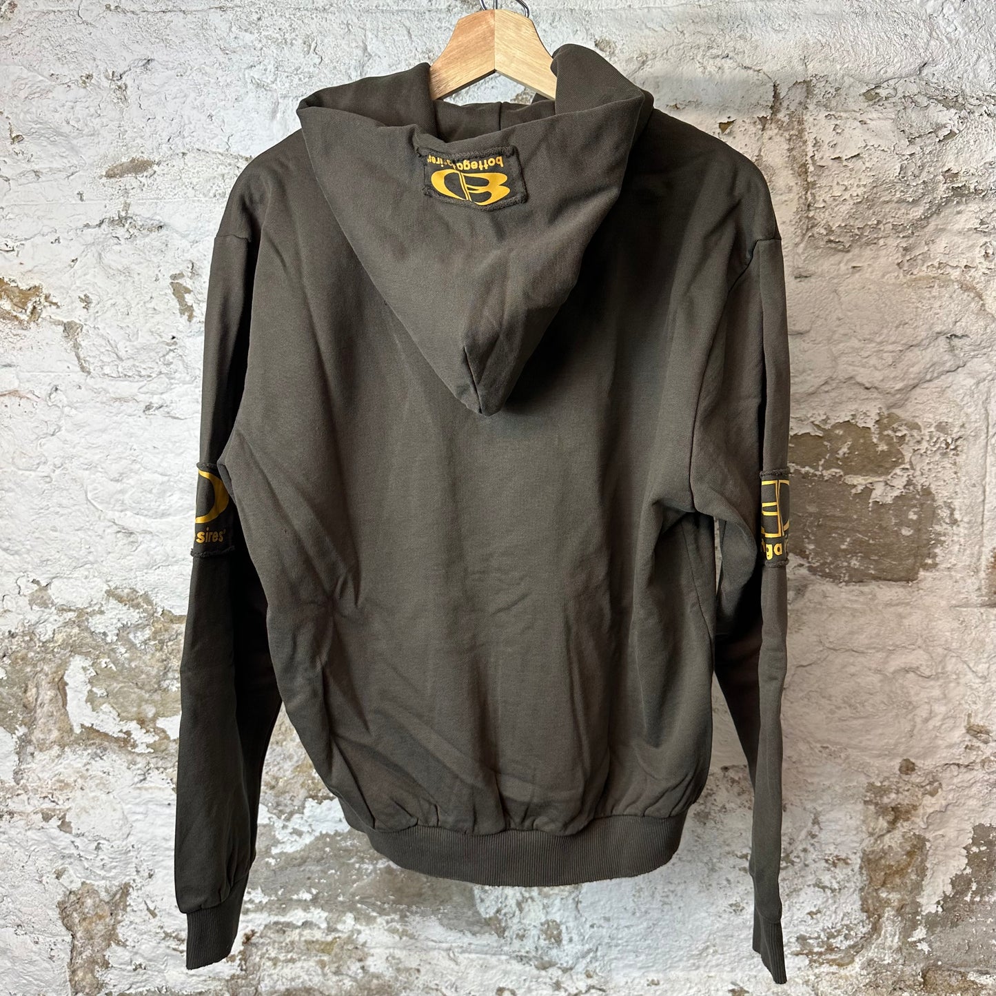 Bottega Desires Green Zip Up Tech Jacket