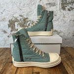 Rick Owens DRKSHDW Teal Padded High Sz 6.5 (39) No Box