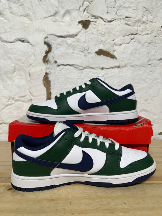 Nike Dunk Low Fir Midnight Navy Sz 10