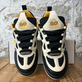 Louis Vuitton Black White Yellow Skate Sneaker Sz 8.5 (7LV)
