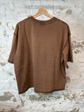 Saint Vanity Brown Griffin T-shirt Sz L