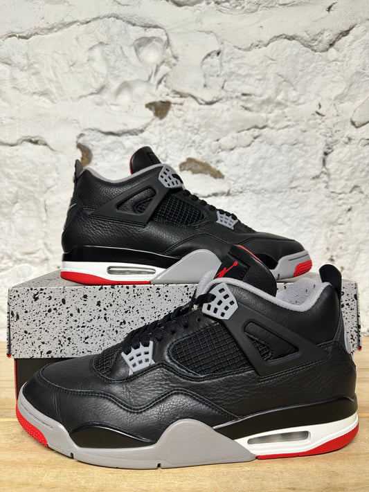 Air Jordan 4 Bred Reimagined Sz 12