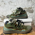 Lanvin Curb Multicolor Lace Green Sneaker Sz 10 (43)