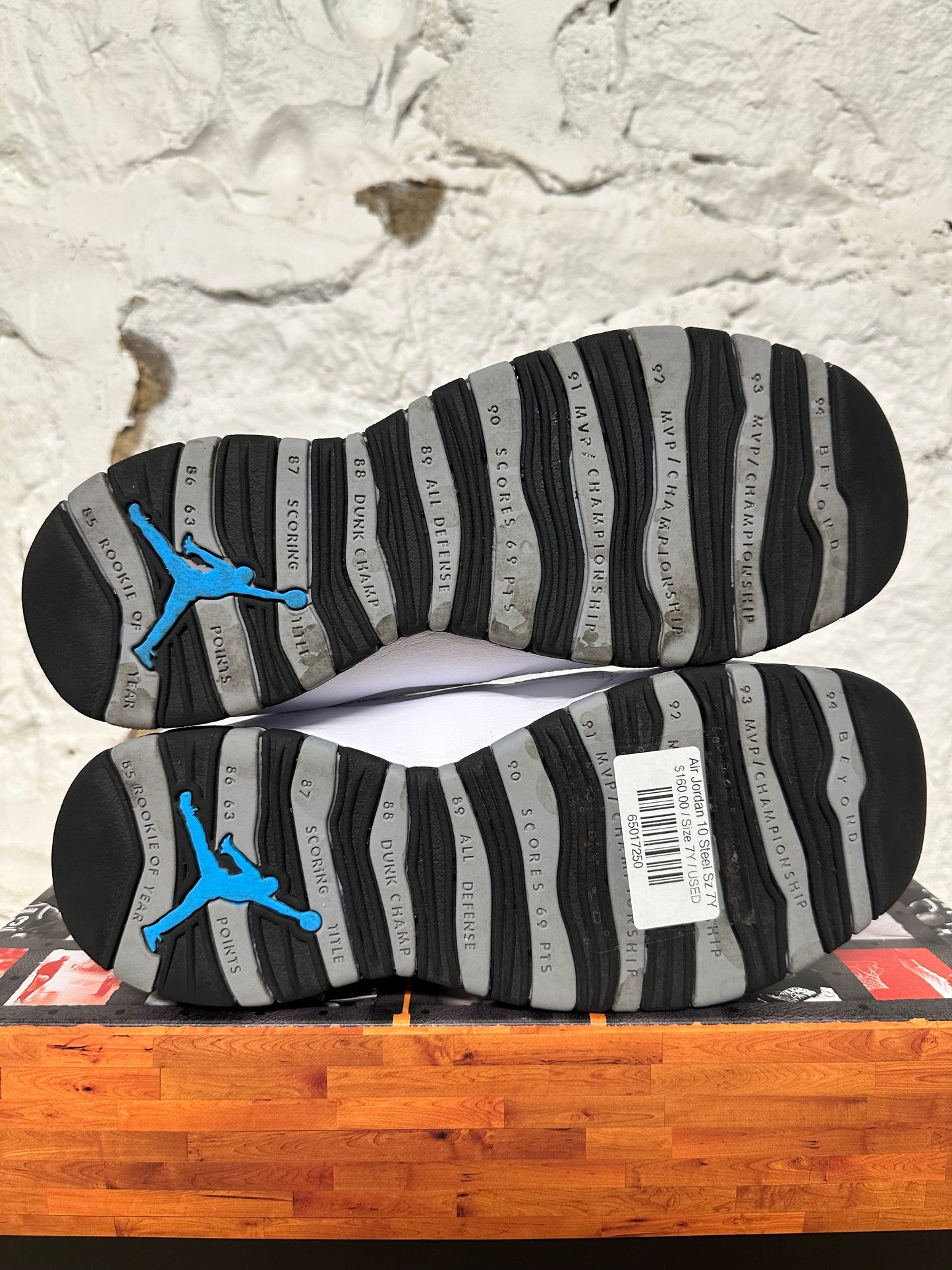 Air Jordan 10 Steel Sz 7Y