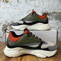 Dior B22 Orange Green White Sneaker Sz 10 (43)