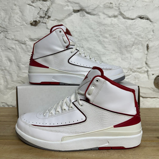 Air Jordan 2 White Red (2014) Sz 12