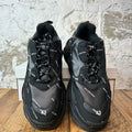 Balenciaga Triple S Spellout Black Sneaker Sz 10 (43)