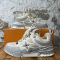 Louis Vuitton Grey White Skate Sneaker Sz 10.5 (9LV)