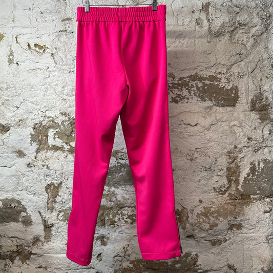 Palm Angels Dark Pink Track Pants Sz M