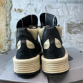 Rick Owens TurboWPN Black Natural Sneaker Sz 10
