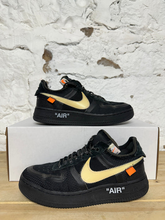 Nike Air Force 1 Low Off-White Black Sz 5.5