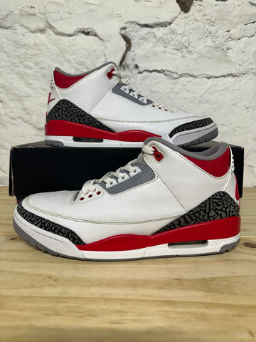 Air Jordan 3 Fire Red Sz 12