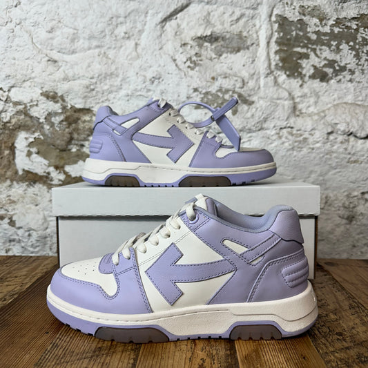 Off White Out Of Office Lavender White Sneaker Sz 7 (40) No Box