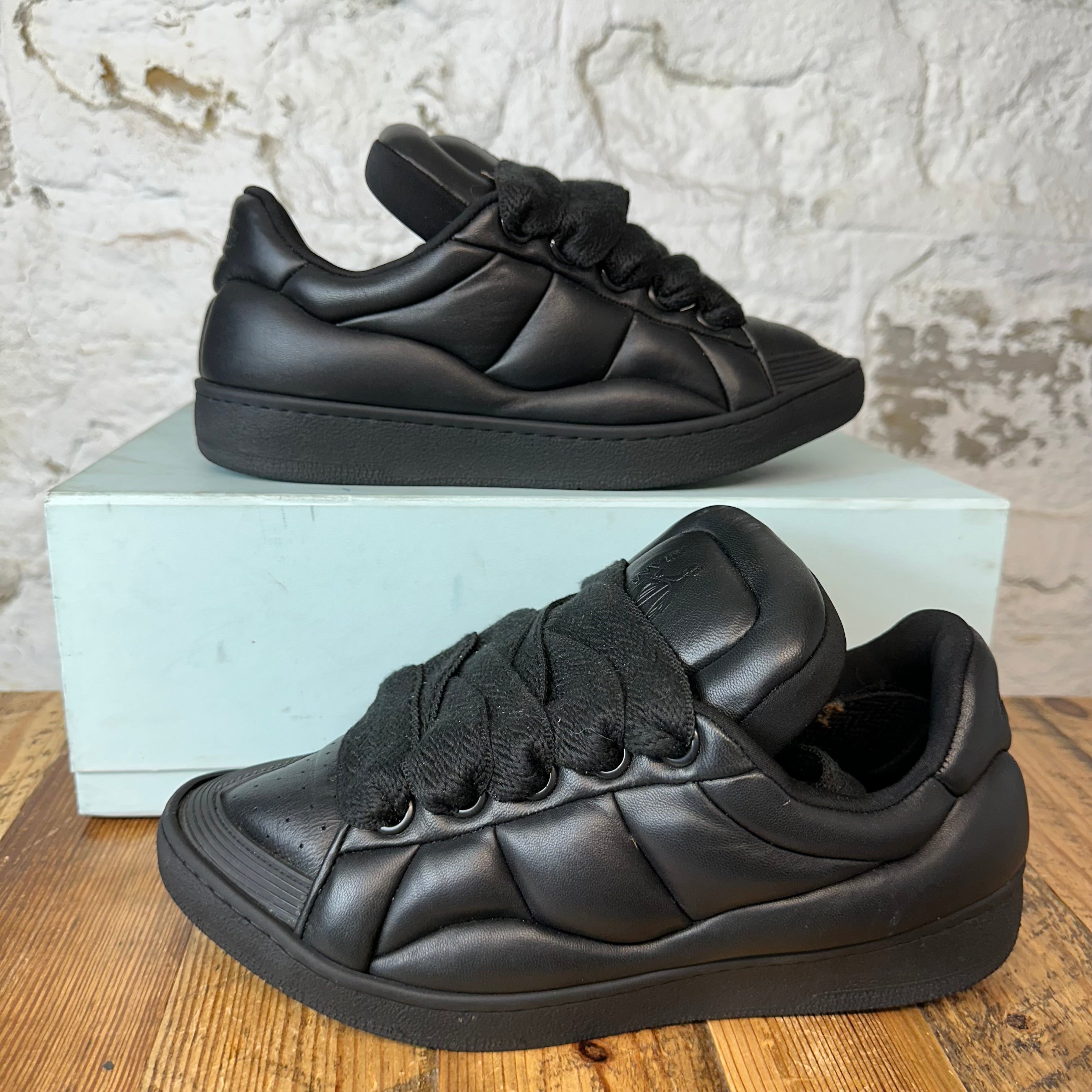 Lanvin Curb Triple Black XL Sneaker Sz 9 (42)