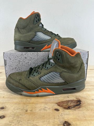 Air Jordan 5 Olive Sz 10