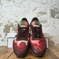 Valentino Pink Red Camo Rock Runner Sneaker Sz 10 (43)